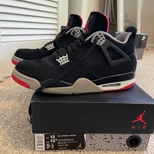Nike Jordan retro 4 - size 12